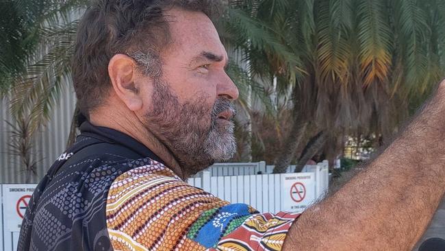 David Alan Cole and his family appeared at Darwin Local Court on Monday, May 9.