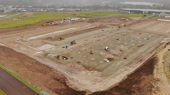 Construction is underway at Costco Boolaroo. Picture: Supplied.