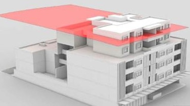 Room for improvement: A planning panel has deferred the unit complex.