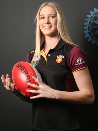 Brisbane Lions marquee Tayla Harris. Picture: Jono Searle.