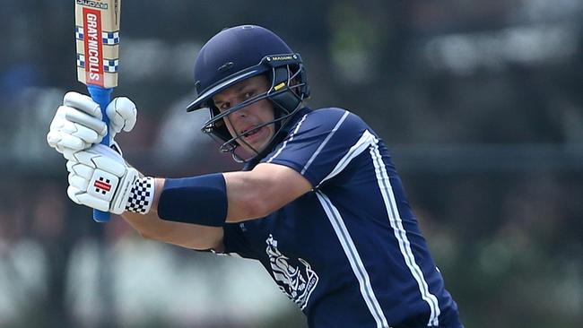 Evan Gulbis is enjoying another golden summer for Carlton. Picture: Sean Garnsworthy