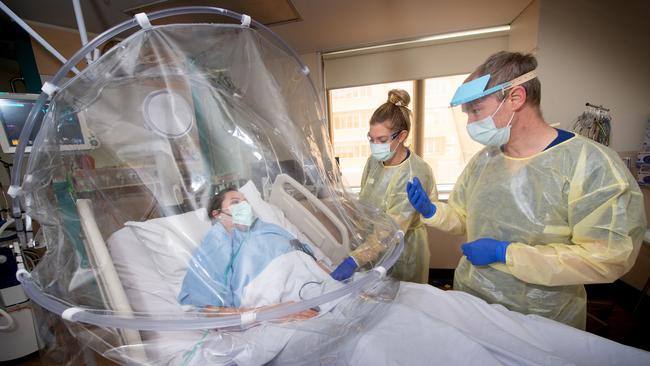 The new systems hopes to help manage capacity for critically ill patients in the event of an outbreak.