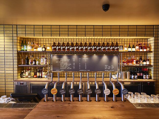 Curly Lewis brewery bar in Bondi. Picture: Supplied