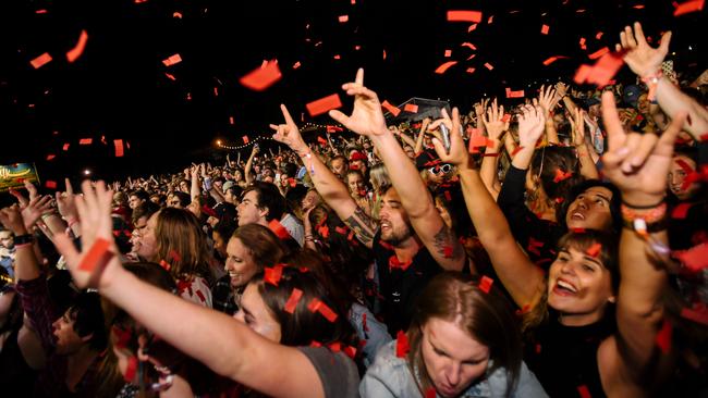 Adelaide Groovin’ the Moo goers had a great time, despite drug takers being at a greater risk than their Canberra mates. (Pic: Morgan Sette)