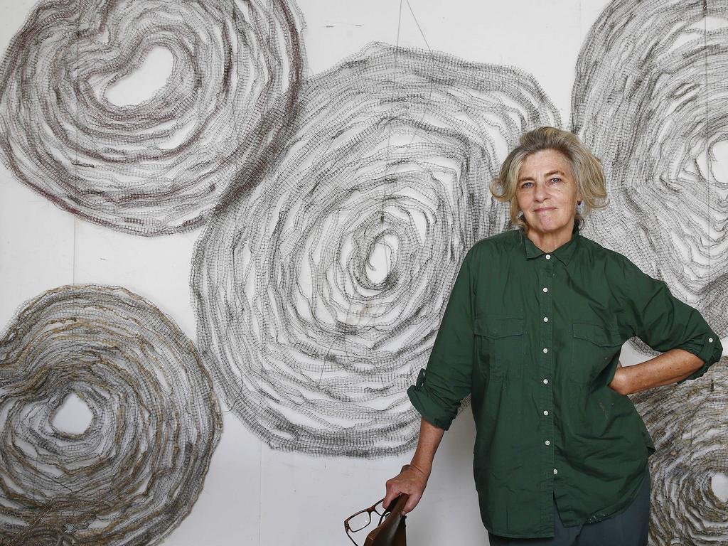 Florist turned artist Alison Coates with her first exhibition in five ...