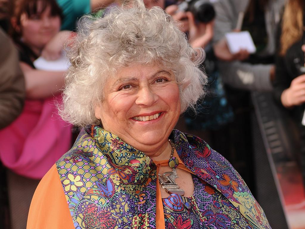 Margolyes attends the world premiere of Harry Potter and The Deathly Hallows – Part 2 in 2011 in London. Picture: Ian Gavan/Getty Images