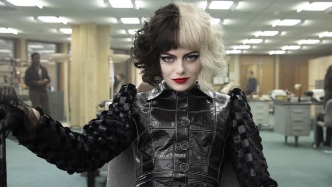 Emma Stone as Cruella in Disney’s live-action prequel to 101 Dalmations.