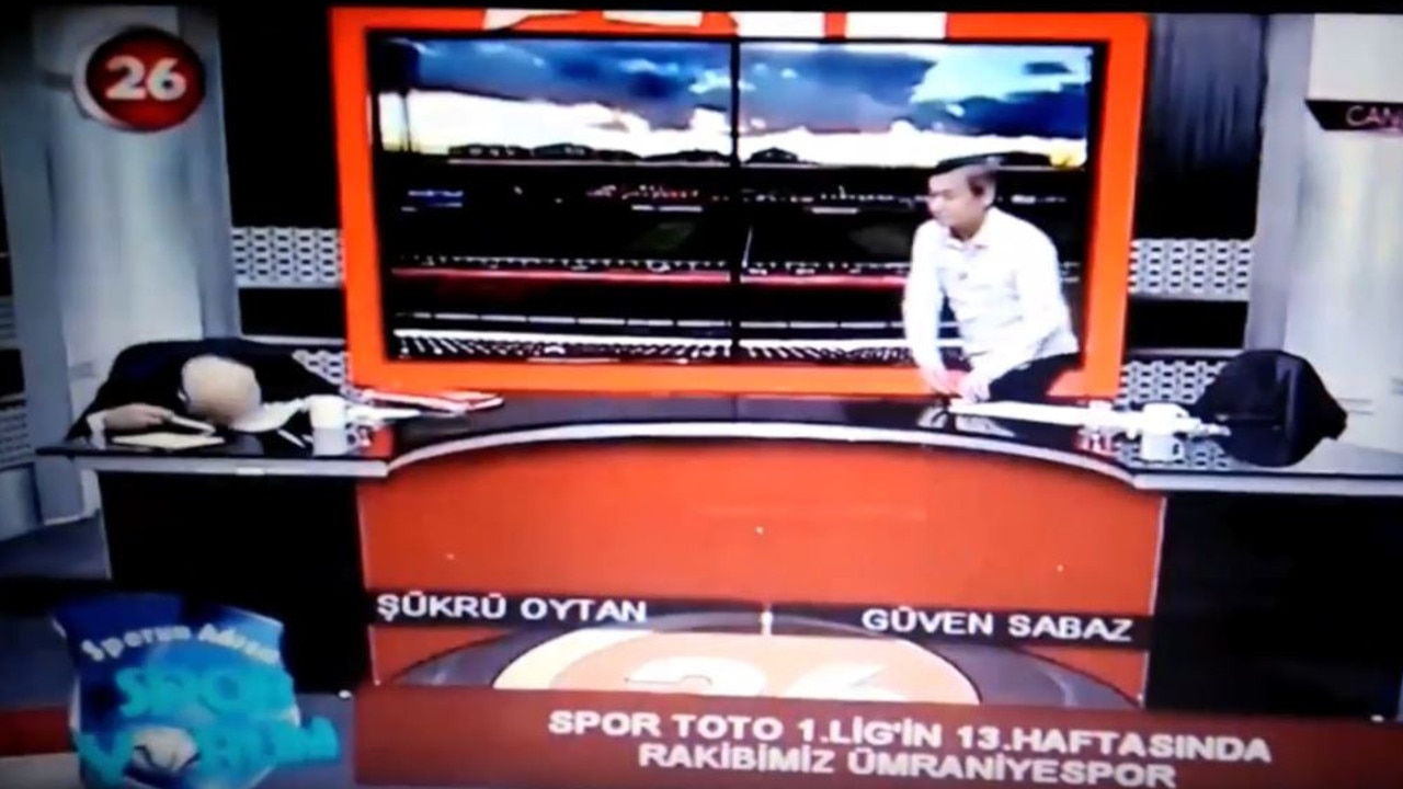 Sukru Oytan: Turkish news presenter has heart attack live on TV | news ...