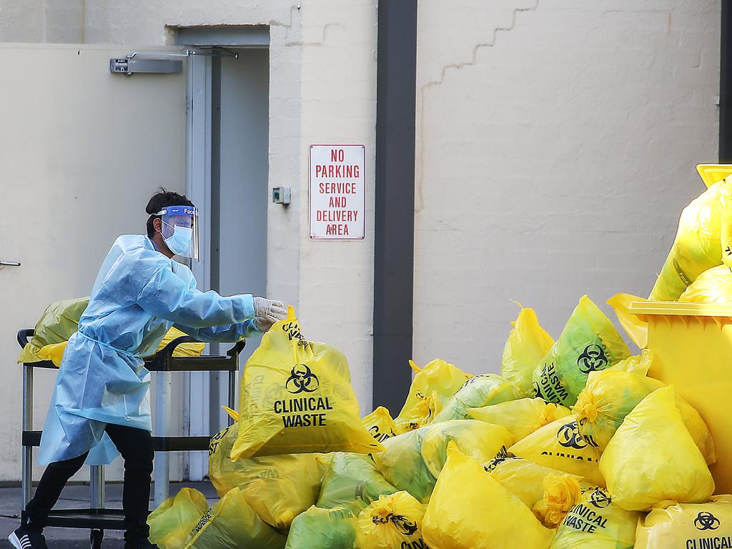 All St Basil’s residents were evacuated by July 31. Picture: NCA NewsWire / Ian Currie