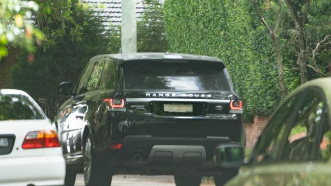 A car pulls into the house purchased by Ms Joyner in Gordon. Picture: Tom Parrish