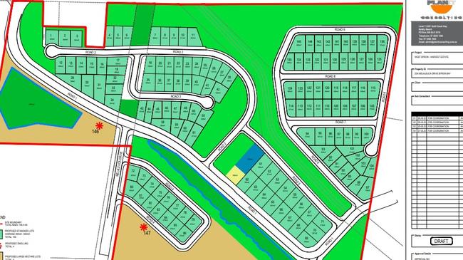 Significant amendments were made to the proposed Harvest Estate in West Byron before it was approved through a Land and Environment Court process.