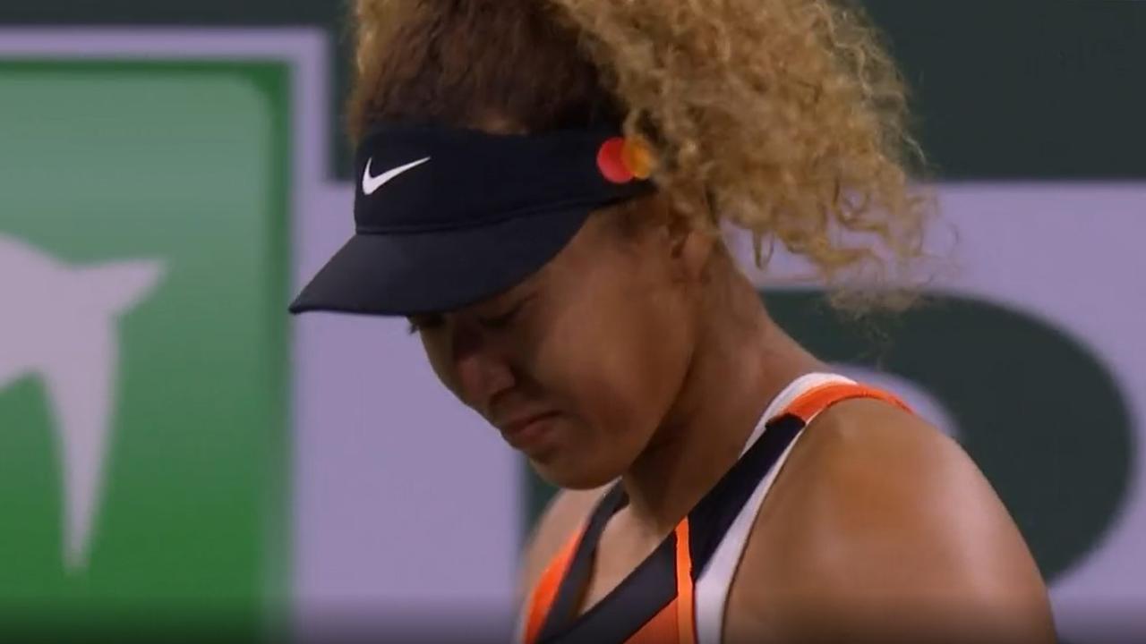 Tennis News 2022 Naomi Osaka In Tears After Fan Insult What Was Said Indian Wells Video 1503