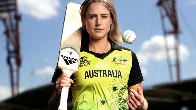 Ellyse Perry has reclaimed her position as Wisden’s leading female player in the world. Pic: Phil Hillyard