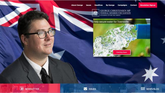 Perhaps it would be a good time to tweak George Christensen's website.