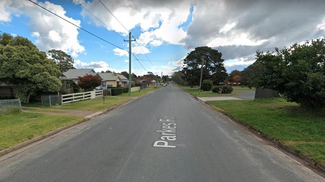 Police allege a man was stabbed several times in the back by Bryce Dean Maloney at Parkes Rd, Moss Vale. Picture: Google Maps