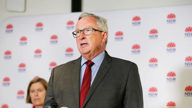 NSW Health Minister Brad Hazzard. Picture: Richard Dobson