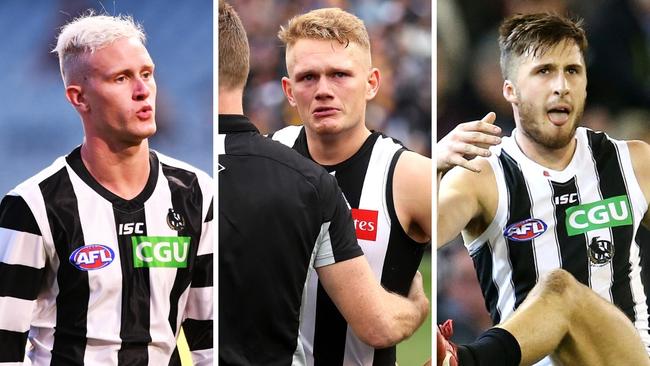 The Jaidyn Stephenson, Adam Treloar and Tom Phillips trades have infuriated many Collingwood fans.