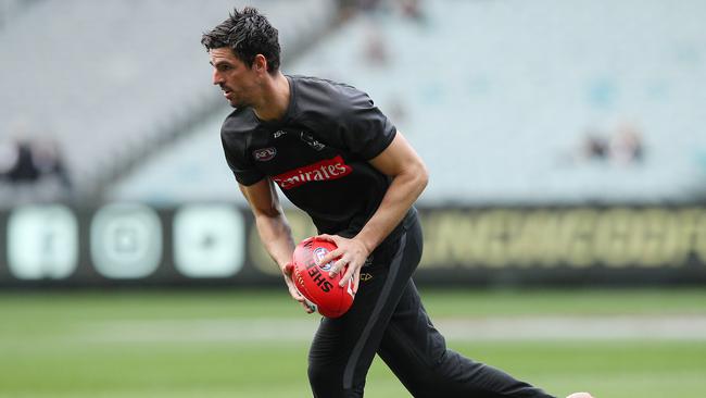 Collingwood skipper Scott Pendlebury loves playing against the Bombers.