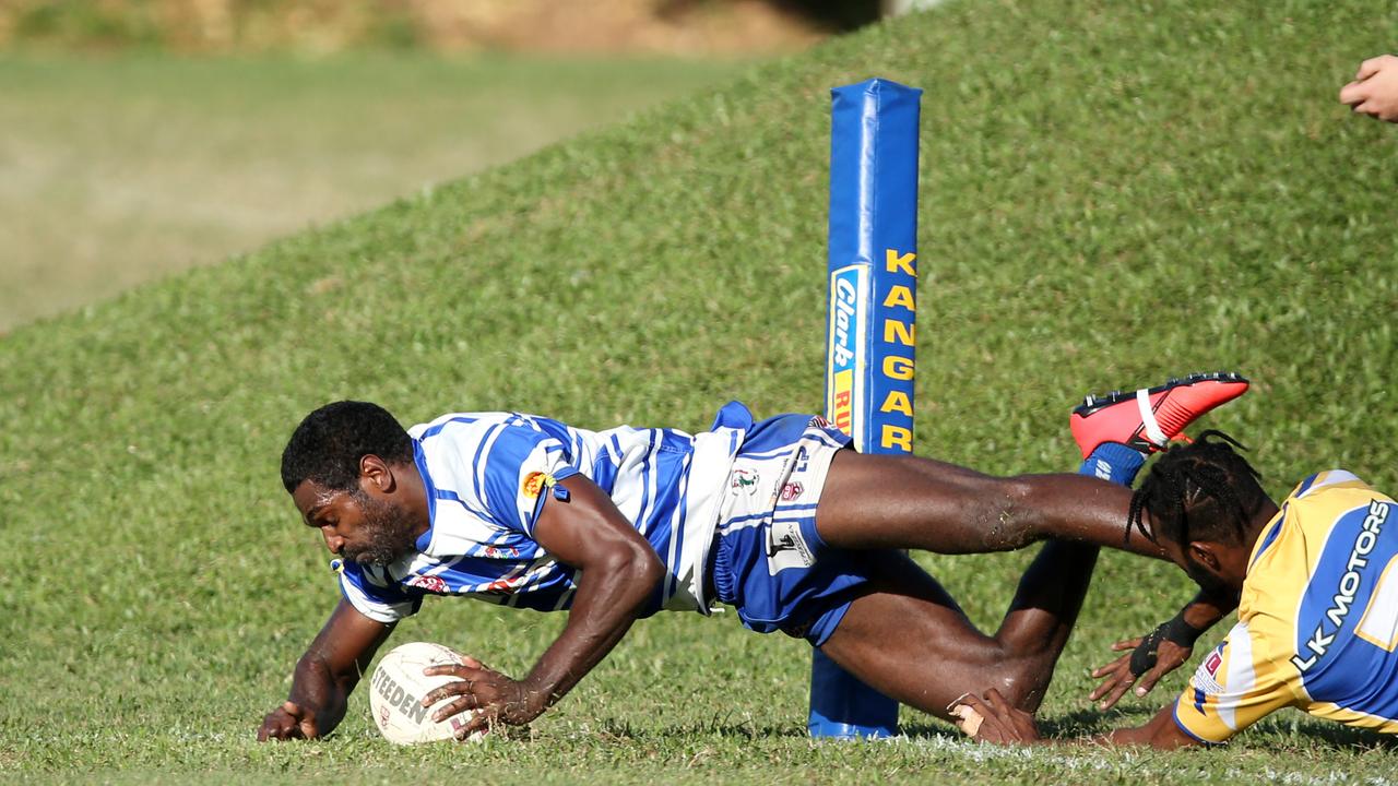 Brothers' Peter Tuccandidgee has been scoring tries forever in FNQ. PICTURE: STEWART MCLEAN