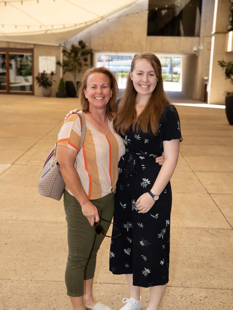 Catherine and Suzannah Ryan attend Queensland Symphony Orchestra's Reel Classics concert at QPAC. Socials: Damien Anthony Rossi Pictures: Pete Wallis