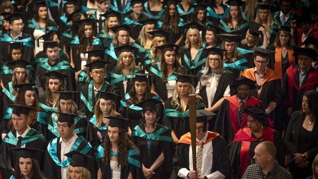 UTAS Graduation at Launceston, Albert Hall, 10th December 2021. Picture: Chris Kidd.