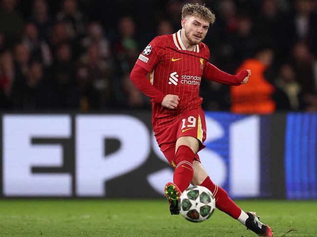 Harvey Elliott scored with his first touch to give Liverpool a 1-0 win over PSG. Picture: AFP