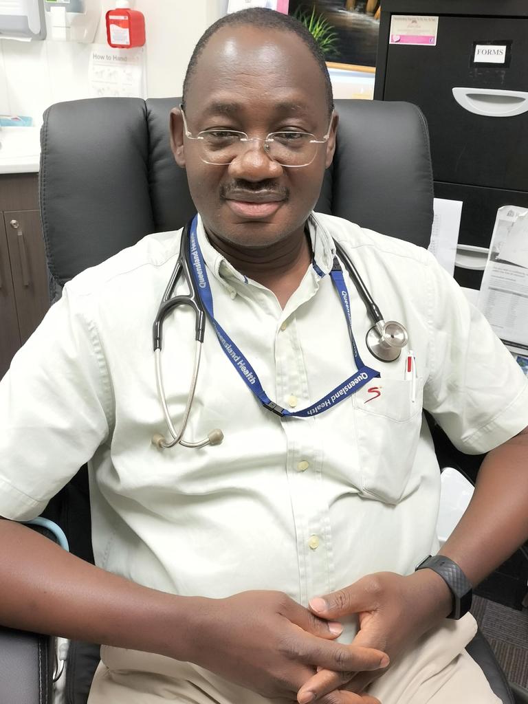 Dr Sunday Adebiyi of Dysart Medical Centre.