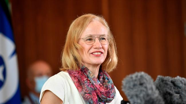 Queensland Chief Health Officer Dr Jeanette Young. Picture: NCA NewsWire / Dan Peled