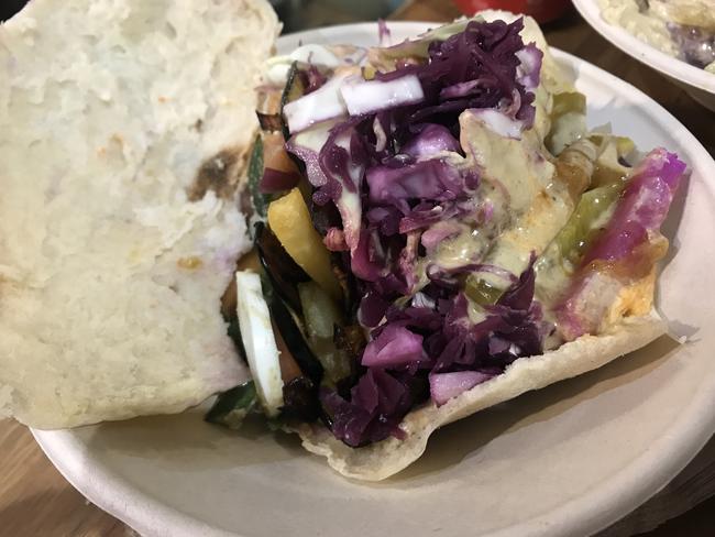 Sabich pita. Photo: Roseanna Daziani