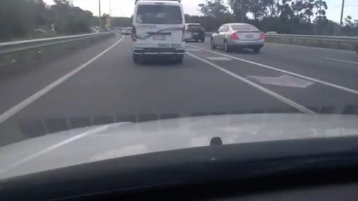 Gold Coast M1 on and off-ramps 