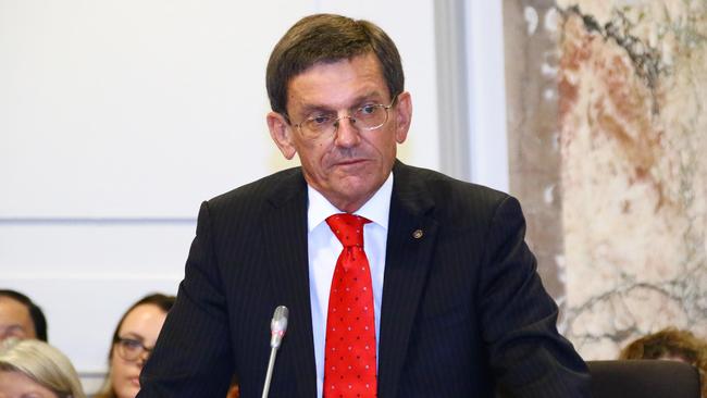 Brisbane opposition leader Peter Cumming has made his budget reply. Picture: Peter Cronin