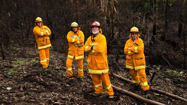 Wye River CFA volunteers said they back former minister Jane Garrett. Picture: Norm Oorloff