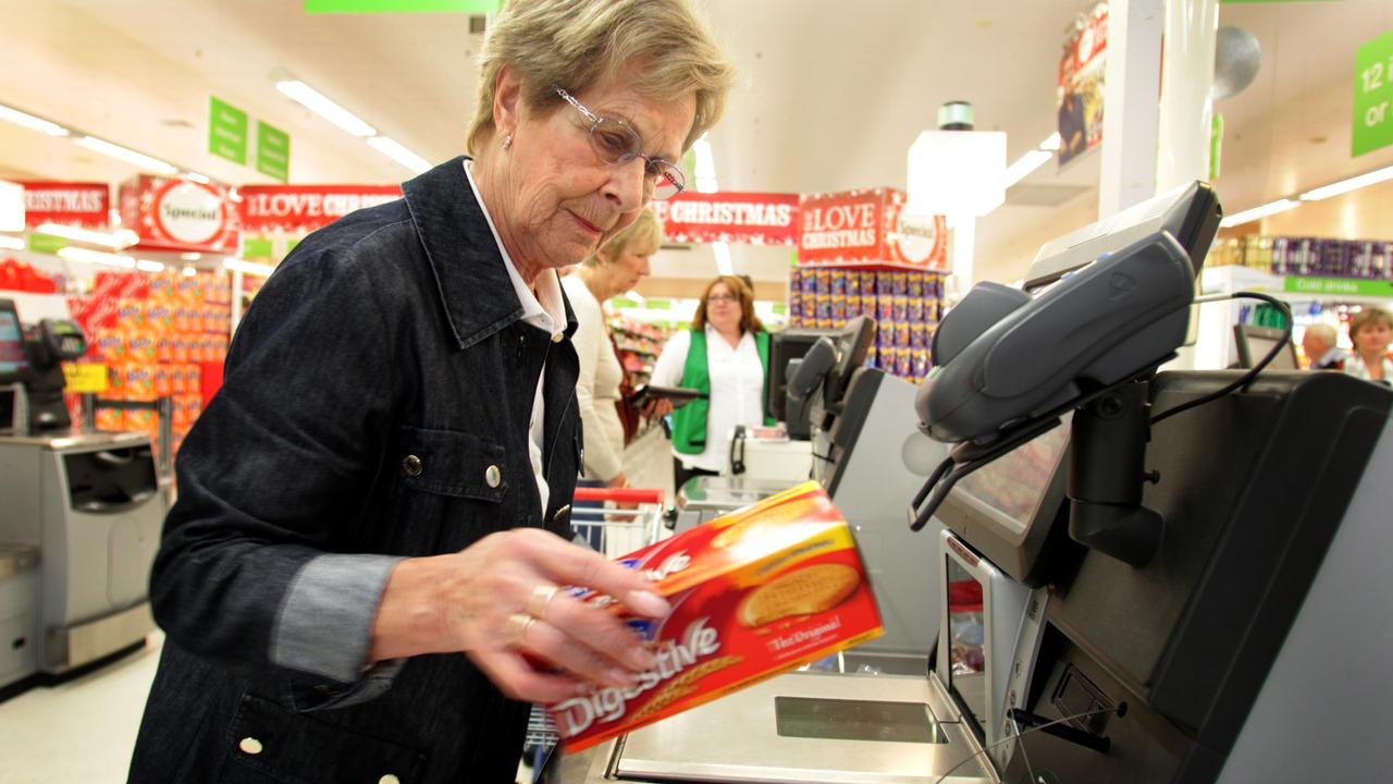 In the future, if this shopper wants to pay by cash, she may have just one checkout to choose from.