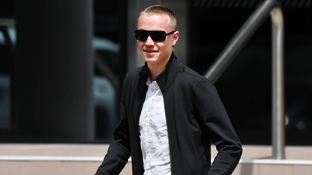 Archie Livingstone leaving Maroochydore District Court on Monday. Picture: Patrick Woods