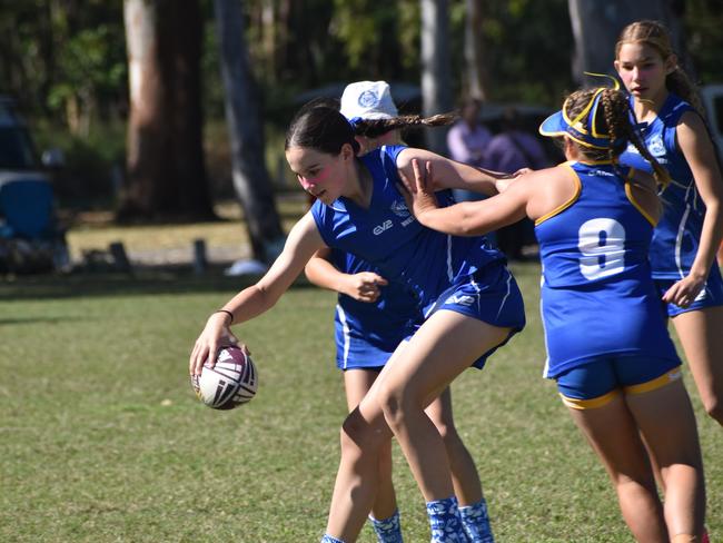Queensland Representative School Sport state 10-12 years touch championships, Northern versus South West at Cyril Connell Fields, Rockhampton, on June 7, 2024.