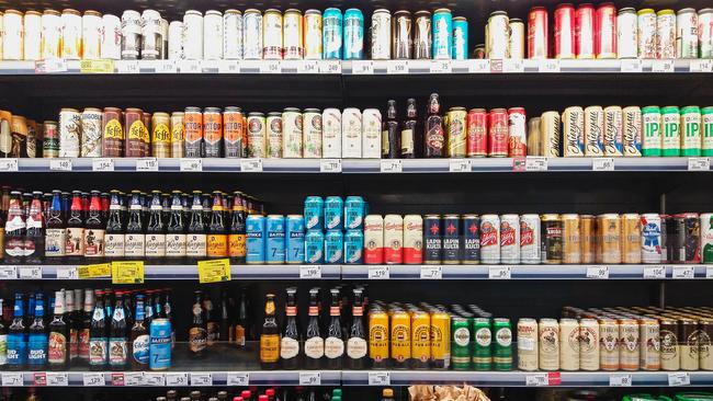 Alcohol and tobacco soared by 6.7 per cent. Picture: iStock