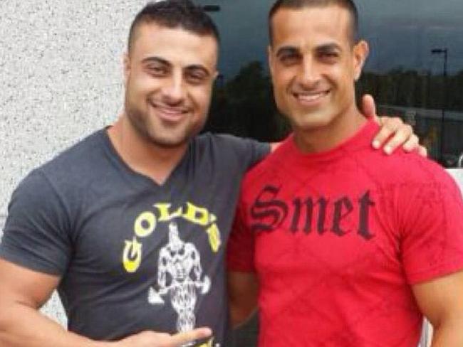 Brothers Steve Nasr and Jeff (in the red T-shirt) book died in the crash.