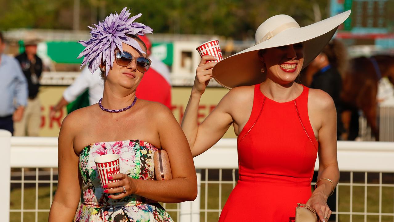 The day ends at the Bridge Toyota Ladies Day. Picture: GLENN CAMPBELL