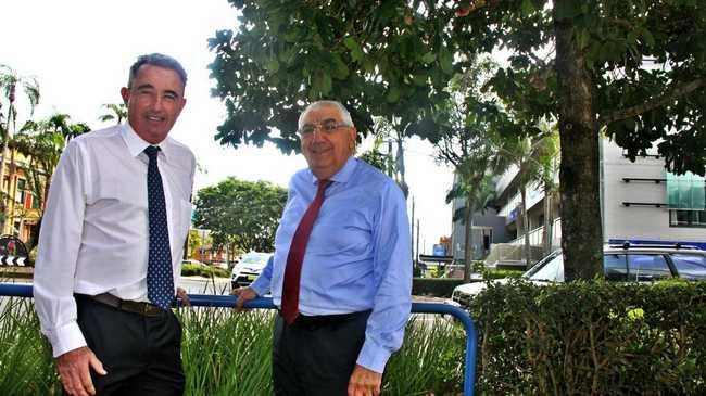 Page MP Kevin Hogan and Lismore MP Thomas George are concerned about Lismore council. Picture: Alison Paterson