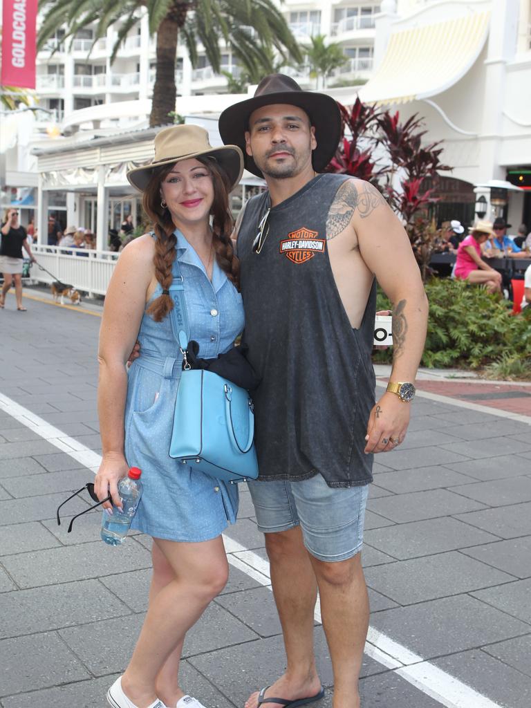 Groundwater. Nicole Skondrianos, Kyle Heyden. 19 October 2024 Broadbeach Picture by Richard Gosling