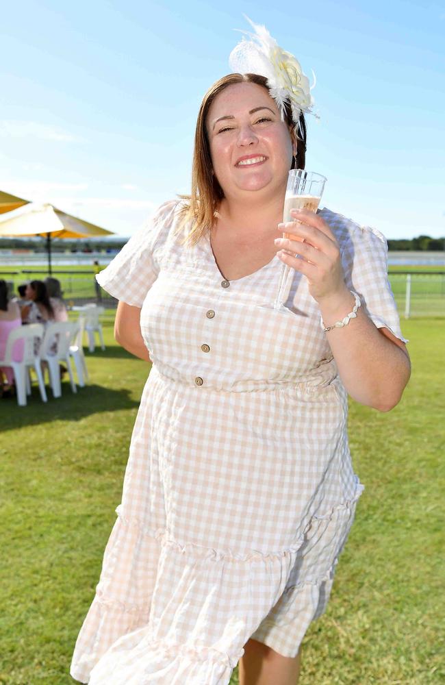 Amy Brookes at Coast to Coast Raceday, Corbould Park. Picture: Patrick Woods.