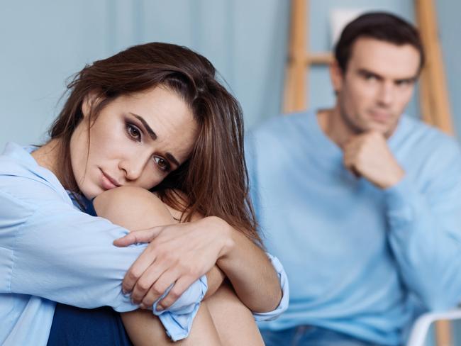 A couple who are fighting and are now going through a divorce. Picture: iStock.