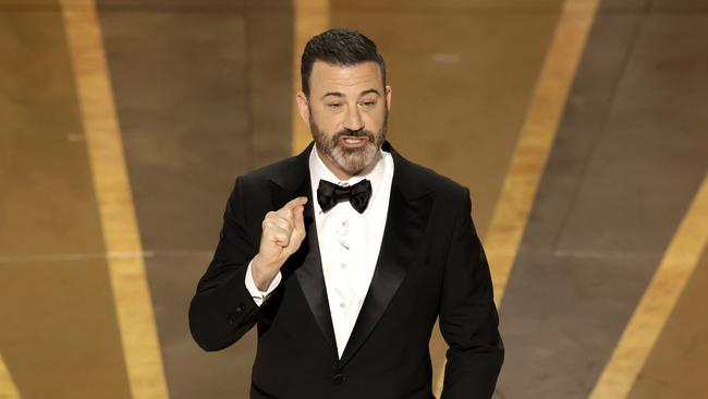 Jimmy Kimmel slammed NFL star Aaron Rodgers in a furious tweet on Tuesday. Photo by Kevin Winter/Getty Images.