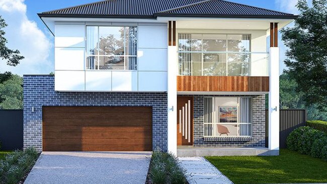 MSN Properties Pty Ltd display homes on the now shutdown website. Photo: Supplied.