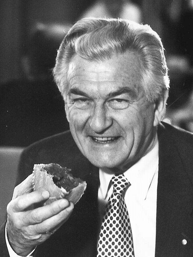 Former prime minister Bob Hawke