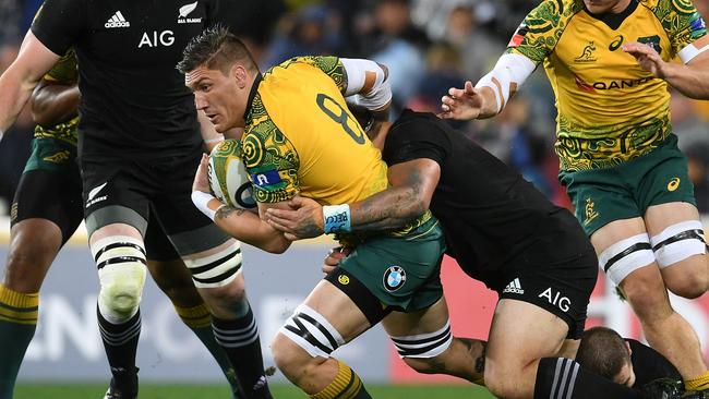 Sean McMahon is back in the fold with the Wallabies. Picture: AAP Image/Dan Peled