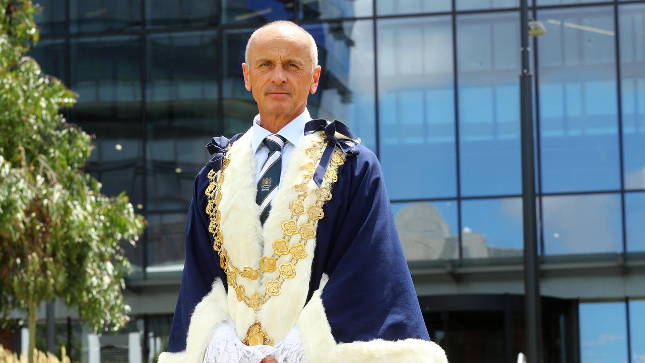 Geelong Mayor Stretch Kontelj. Picture: Alison Wynd