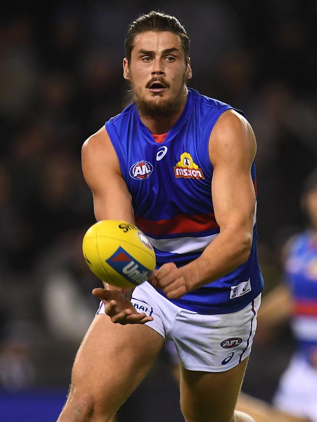 Tom Boyd had just four disposals against Melbourne.