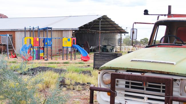 The social club at the Itchy Koo Park. Picture: Jason Walls