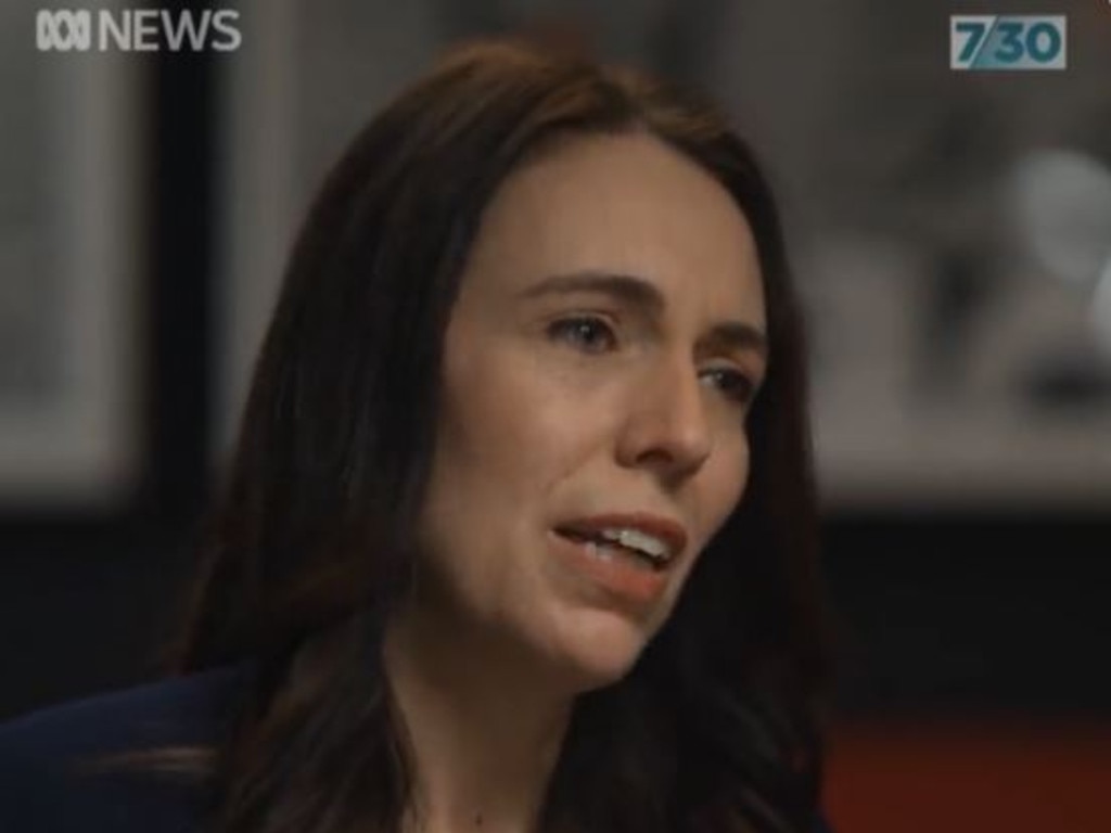 New Zealand Prime Minister said politicians are “very human” in a candid interview with 730. Image: ABC